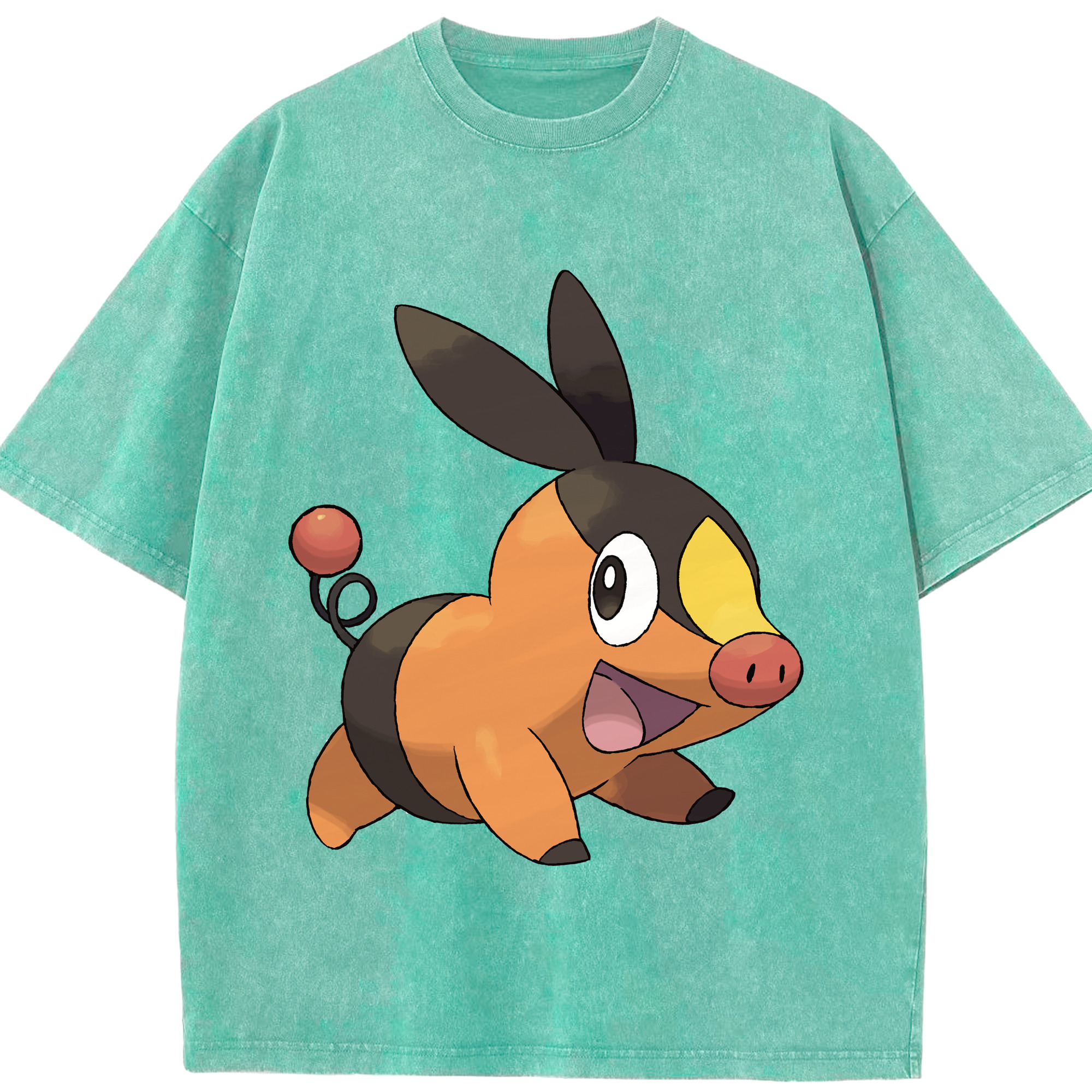 （画像用） ポケットモンスター Pokémon 綿100% ヴィンテージ風 半袖Tシャツ（フロントプリント）